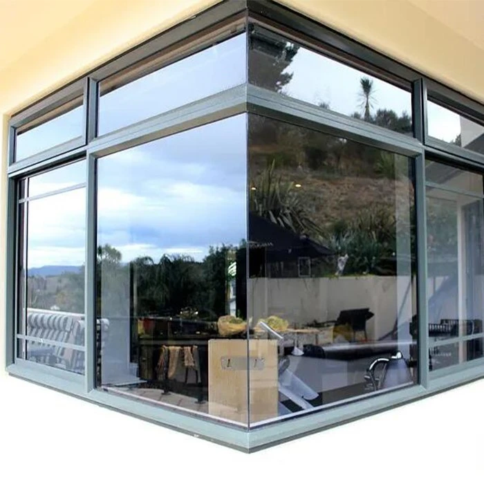 aluminium corner windows